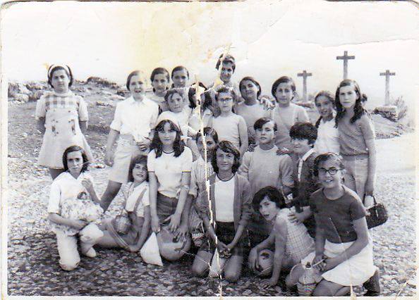 Excursion a la sierra colegio virgen de Araceli 1970