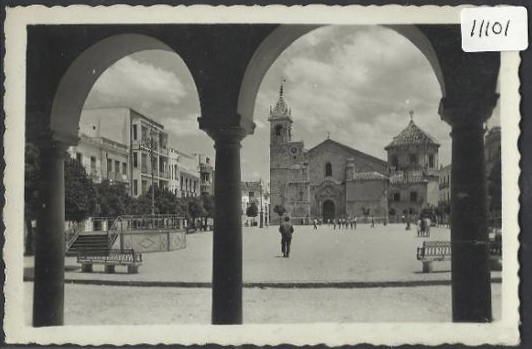 Plaza Nueva, desde los arcos del antiguo ayuntamiento