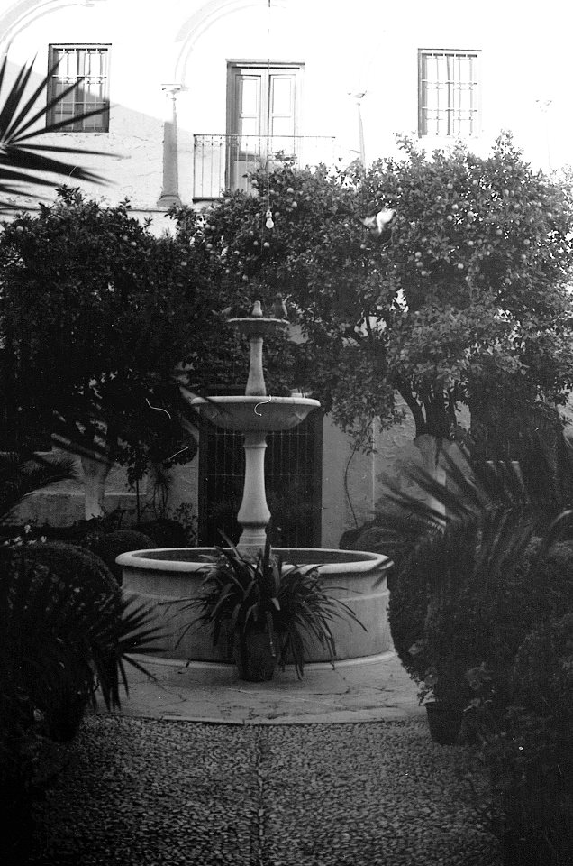 Fuente del patio de la Bodega de los Mora