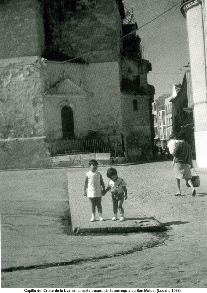 Capilla del Cristo de la Luz, trasera San Mateo 1964