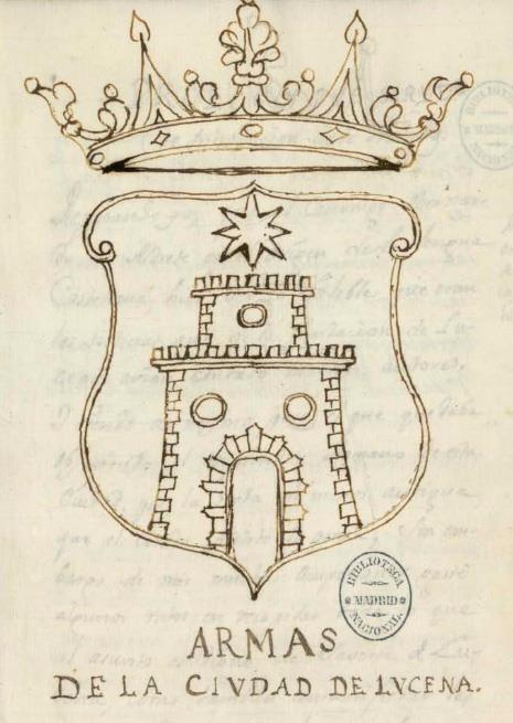 Escudo de Armas de Lucena 1763