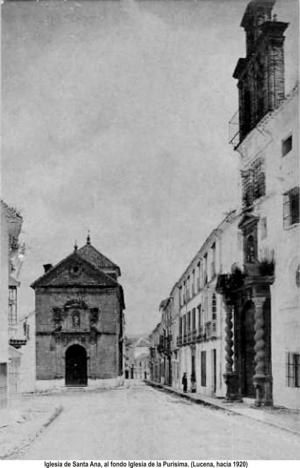 Iglesia de Santa Ana (Desaparecida) 1920
