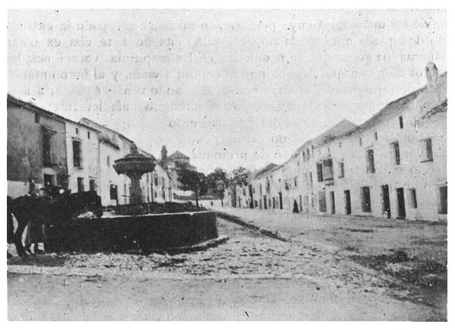 Fuente de la Barrera. 1911