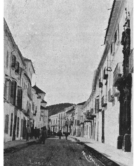 Calle las Torres. 1914