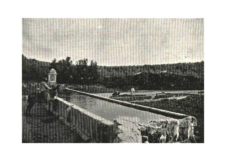 Fuente del Pilar de «La Dehesa» 1910