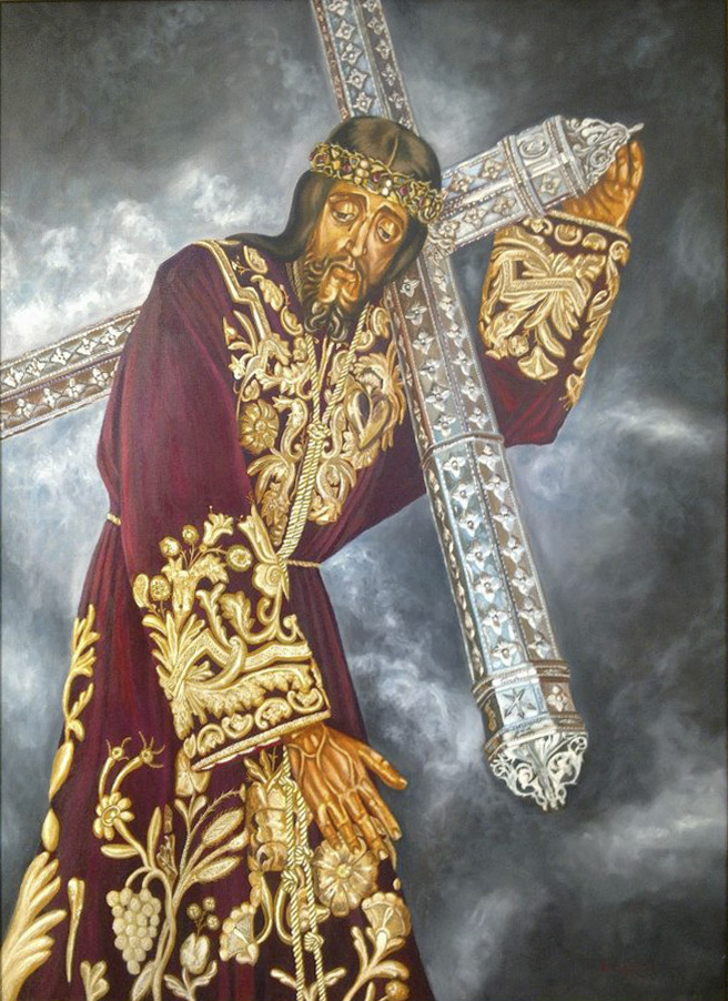 «Nuestro Padre Jesús Nazareno» (Oleo lienzo)