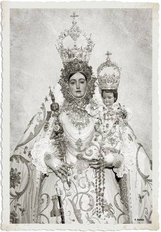 Ntra. Sra. Virgen de Araceli (imagen actual con apariencia antigua)