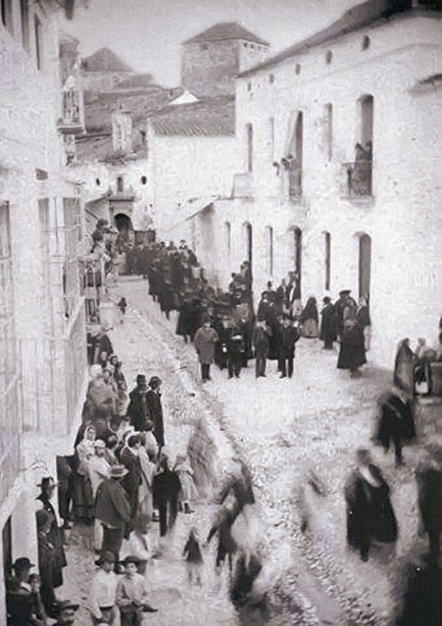 Calle Plaza Alta y Baja, 1910