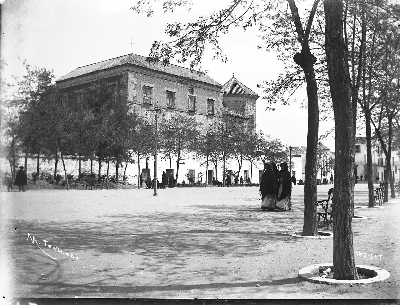 Paseo del Coso, Palacio de Medinaceli. 1885.