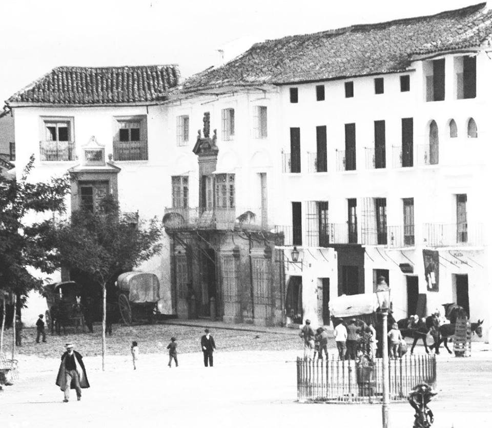 Posada Vistahermosa y casa de los Marqueses de Campo de Aras 1895