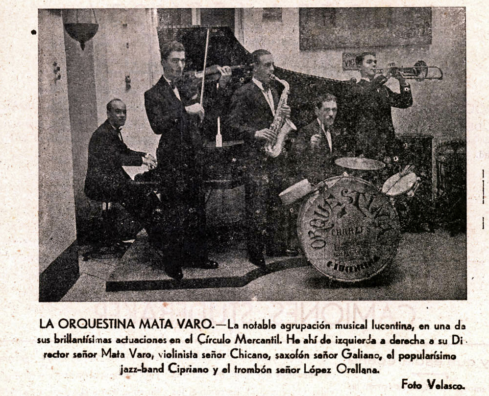 Orquestina Mata Varo 1934